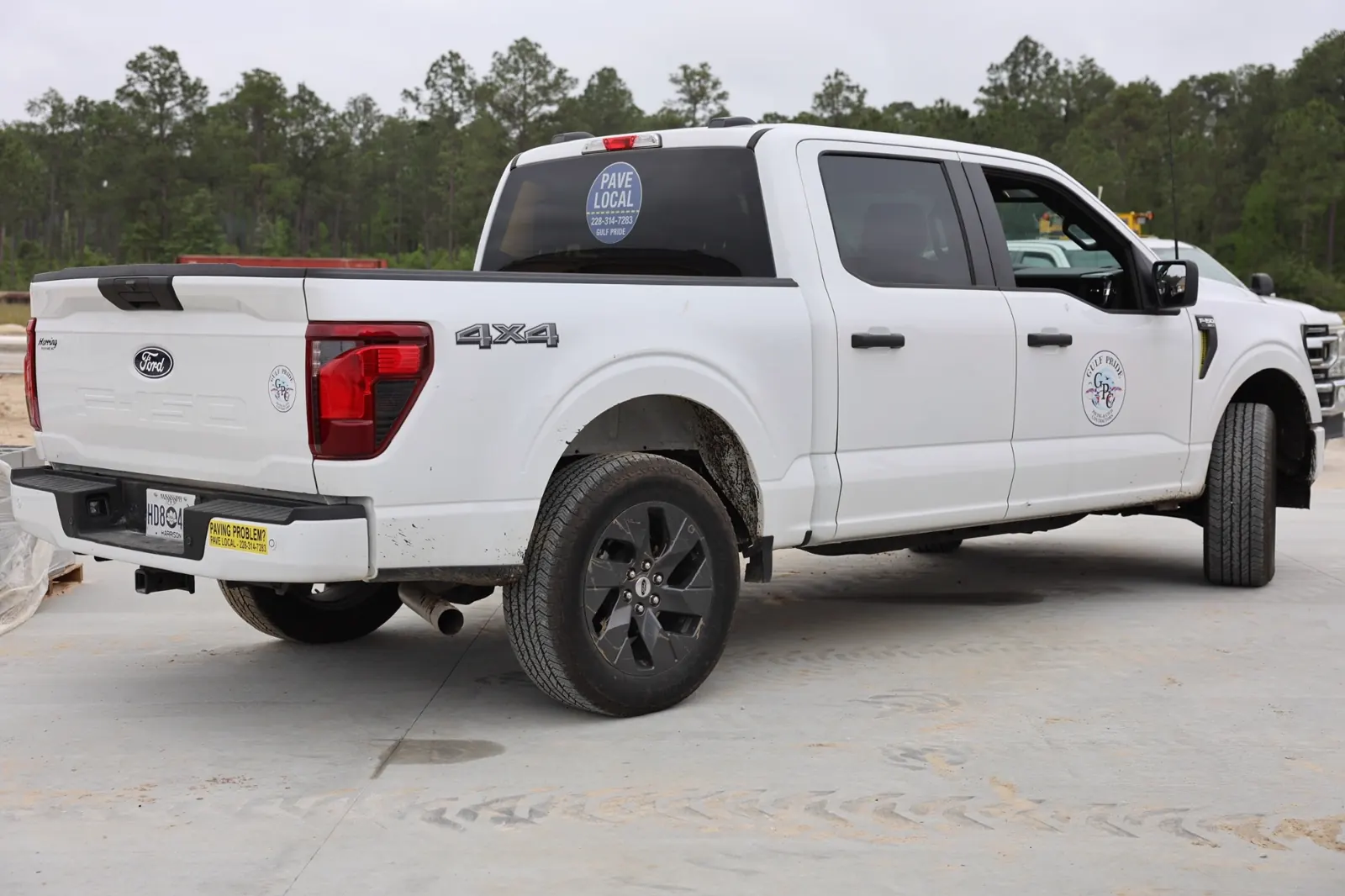 Gulf Pride Crew Fleet — completed Gulf Pride Paving project